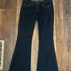 Hollister Deep Indigo Flare Jeans